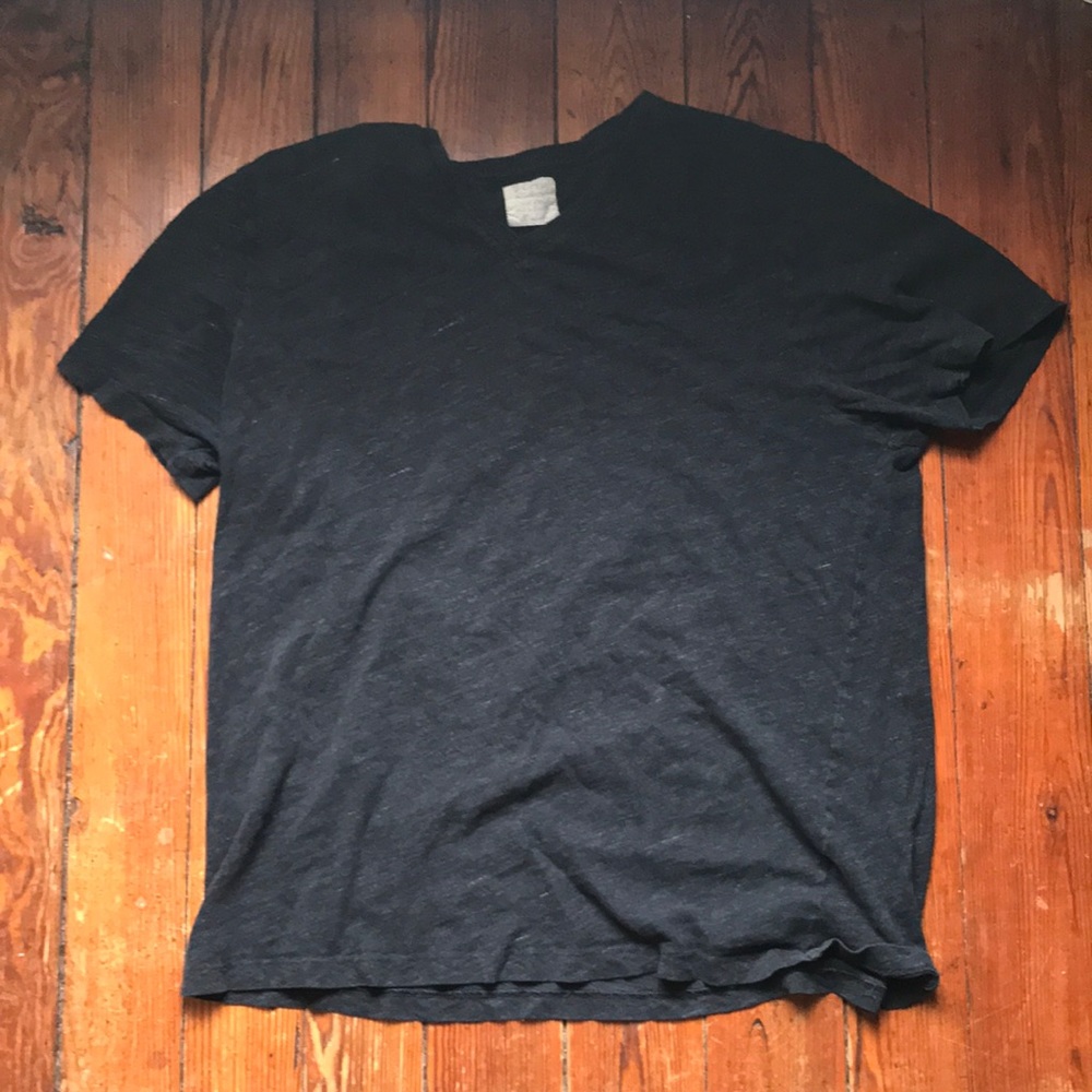 J. Crew Cotton Melange VNeck T-shirt